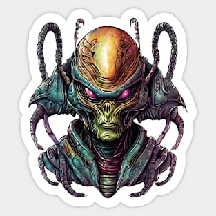 Alien Lord Sticker